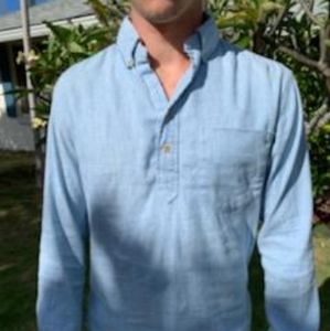 Chubbies long sleeve collared shirt